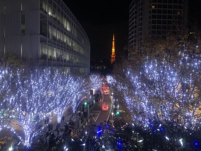 2泊目　もともと予定していた新美・サン美・国会見学の旅程です。<br /><br /><br />奥様の職場で電気点検休館日が年一で有り4連休、それに私も合わせてお休みを取得、<br />諸事情で一泊二日で近場へあとはまだ予定無し、どうしようかな～と思っていたところ木曜日の夕刊で見つけたのが金曜から日曜日にかけてtokyolightsと言うプロジェクションマッピングのコンペディションが外苑の絵画館で有りしかもフリーイベント、スマホで検索して見たら、あれよと土曜日のチケット取得。<br />翌日六本木に行く予定だったので、急遽前泊も入れ2泊3日で出撃します。