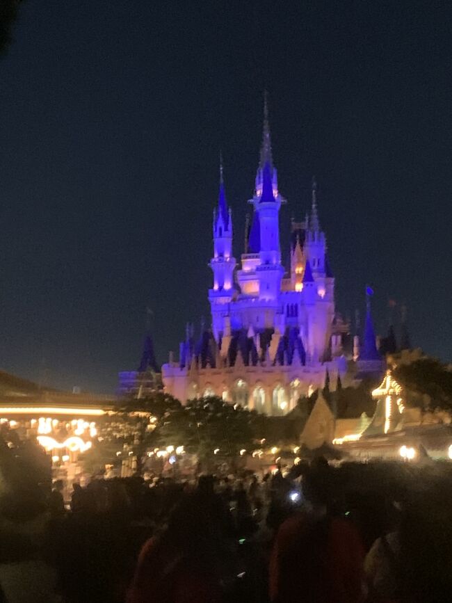 東京ディズニーランドに行きました。<br />誕生日月だったので、シールを貼ってまわりました。<br />「おめでとうございます」と言われるのは、いくつになっても嬉しいですね。