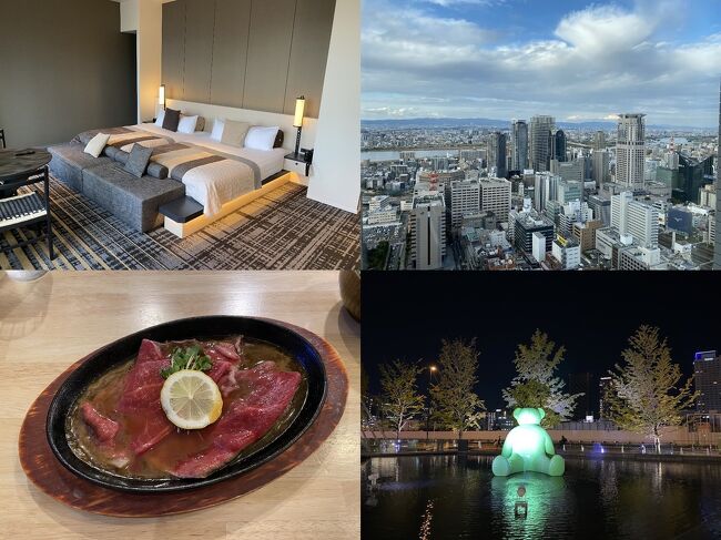 年も明けたというのにまだまだ作成出来てない旅行記が…ちょこちょこ上げていきますのでお付き合いの程どうぞよろしくお願いします(^ ^)<br /><br />時はかなり戻ります。<br />夫プリオの胆嚢摘出手術も無事に終わり順調に快方に向かっている頃、プリオが前から梅田で行きたいと検討していたイベントがあり調子もいいから、どうしても行きたいと言い出しまして、なんと!ちょっと前に泊まった阪急レスパイアのエグゼクティブルームを手術後だから行けるかわからないけど予約していたというではありませんかΣ(-◇︎-;)<br />えー!大丈夫なのー?と心配する私をよそに本人は行く気満々です。<br />その為に手術を頑張ったと言ってくる始末、術後5日、退院2日目だけど大丈夫かな?(−_−;)<br /><br />短いスパンで同じホテルステイだったので飛ばして他の旅行記を作成したので少し時が戻ります。<br />今回は色々あってスタンダードツインのお部屋も紹介します。<br />動画はこちら↓<br />https://m.youtube.com/watch?v=nLa5nyHbqPA