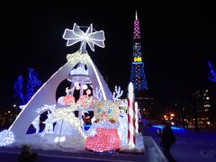 札幌大通公園　クリスマスイルミネーション