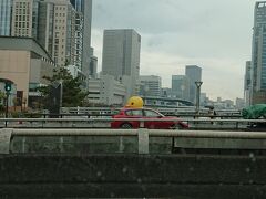 仕事で、大阪へ危険なので車で大移動