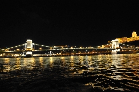 2014年チェコ・ハンガリー旅行記　第24回　ブダペスト散策その1　ドナウ川クルーズでブダペストの夜景を堪能