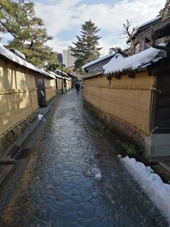 冬旅 2021松本城、長野善光寺、金沢の旅 その３　金沢