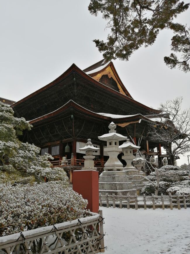 冬旅 2021松本城、長野善光寺、金沢の旅 その2 善光寺