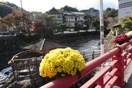 晩秋の伊豆長岡温泉旅♪　Vol.29 ☆菊まつりの修善寺温泉：修禅寺・桂橋・竹林　優雅な散歩♪