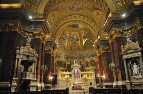 2014年チェコ・ハンガリー旅行記　第30回　ブダペストの聖イシュトヴァーン大聖堂でオルガンコンサートを聴く