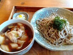 今年初の蕎麦です。千葉県山武群芝山町。