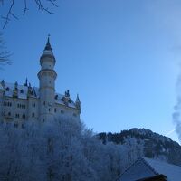 年末の瑞独仏① 雪のノイシュヴァンシュタイン城