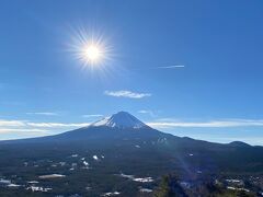 2022年　初登山　富士山ビューで新年気分！