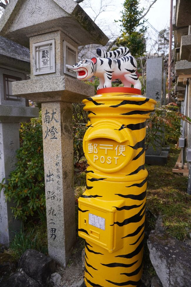 今年は寅年なので，張り子の虎で有名な信貴山の朝護孫子寺へ初詣に行きました。<br />帰りには農業公園のどか村へ寄って，たまごと野菜の収穫体験も楽しみました。