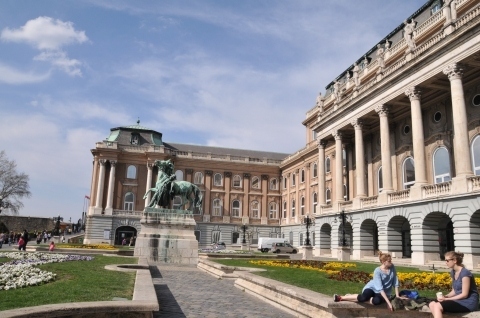 2014年チェコ・ハンガリー旅行記　第39回　ブダペスト散策その9　王宮の国立美術館を見学