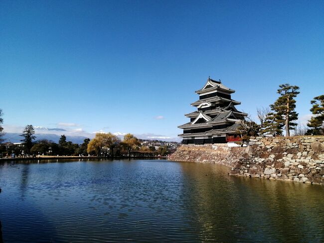 国宝松本城へいざ参らん！…ついでに戸隠神社、野尻湖などなど