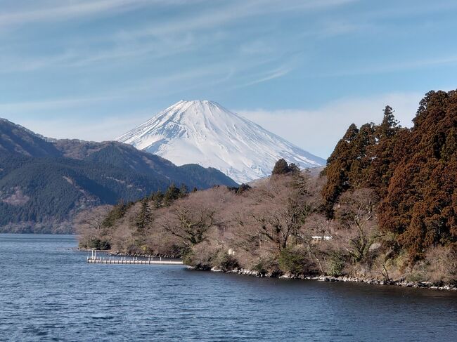 家族の誕生日のあるこの時期、例年はパークハイアット東京に泊まるのですが、ちょうど連休と重なったので久しぶりにハイアットリージェンシー箱根に宿泊する計画を立て、1ヶ月前にロマンスカーの先頭も確保し、同ホテルでバースデーケーキも用意してもらっていました。しかし、息子の部活が入ってしまい、仕方ないので日帰りに変更。最後はウェスティン東京の鉄板焼きに行くことにしました。<br /><br />新宿8:00-箱根湯本9:23（はこね3号）<br />箱根湯本9:37-強羅10:18（箱根登山鉄道）<br />強羅10:21-早雲山10:31（ケーブルカー）<br />早雲山-大涌谷-桃源台<br />桃源台12:00-元箱根12:40（海賊船）<br />元箱根13:25-桃源台13:50（海賊船）<br />桃源台-大涌谷-早雲山<br />早雲山14:31-強羅14:41（ケーブルカー）<br />強羅15:08-箱根湯本15:46（箱根登山鉄道）<br />箱根湯本15:54-新宿17:27（はこね56号）<br /><br /><br />