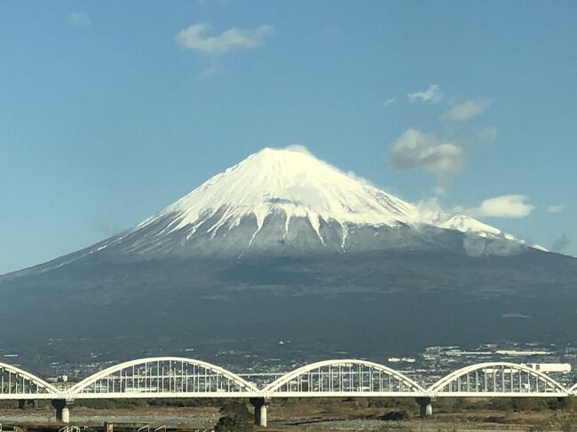 出張を利用して久しぶりに東京に行ってきました。行きの新幹線から富士山がきれいに見えて気分はアップUPでした。お気に入りの白川清澄に宿泊して、晩秋の東京を楽しんできました。