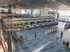 ２０２１年１２月の羽田空港国際線ターミナル。