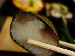 20220117 京都 祇園の名店いづうへ、鯖寿司いただこうかなとお邪魔。限定のお品があるってんで、貸切でゆっくりと。