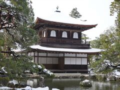 20220121-1 京都 慈照寺銀閣の雪景色