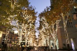 晩秋のラグジュアリー東京旅♪　Vol.16 ☆クリスマスイルミネーションの丸の内仲通り♪