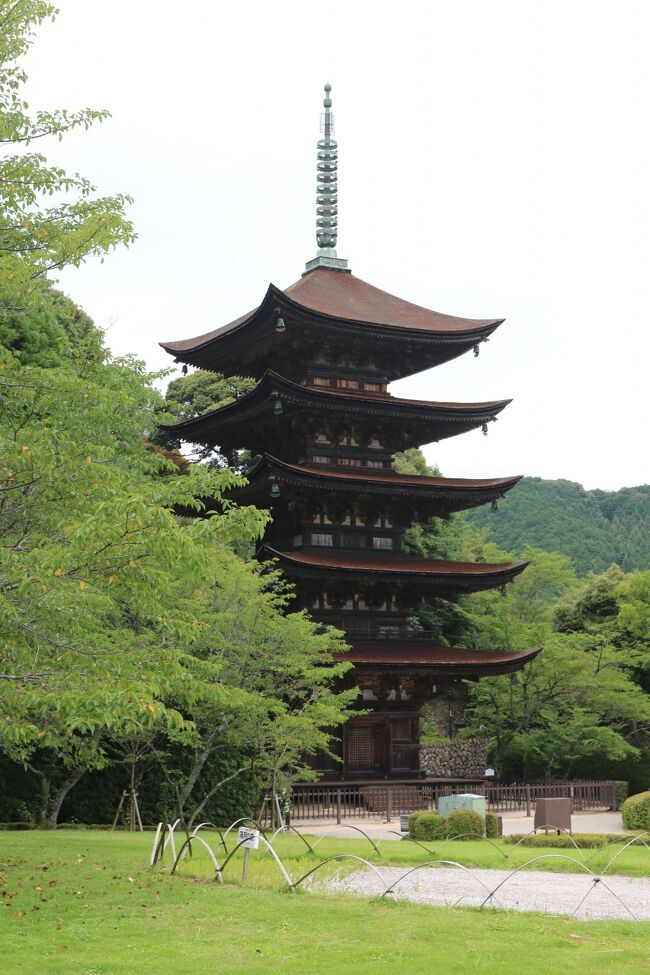 瑠璃光寺五重塔へ行ってから湯田温泉に宿泊しました。<br />山口観光の後編です。