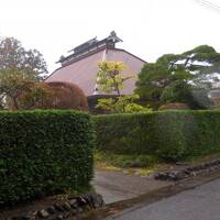 秋の中東北、秘湯とレトロ旅館を巡る旅　１４．重伝建　金ヶ崎町城内諏訪小路（武家町　岩手）