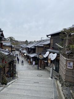 冬の寒い日　静かな京都散策