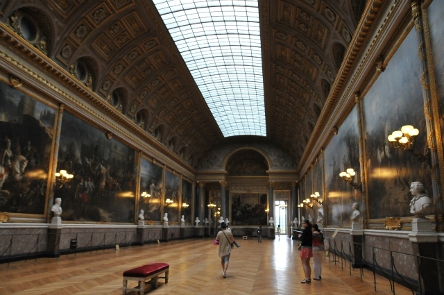2014年フランス弾丸旅行記　第12回　ヴェルサイユ宮殿の内部を見学