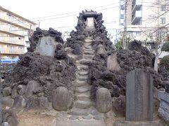 東京富士塚めぐり　1　江戸川区南部を中心に回りました。