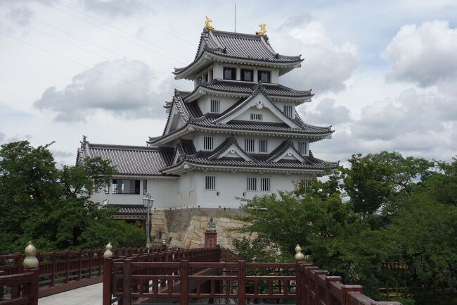 美濃路のお城巡りと３重の塔　大垣城、清洲城、墨俣一夜城、日吉神社と真禅院の３重の塔
