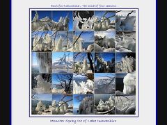 ◆厳寒の白き芸術～猪苗代湖のしぶき氷（天神浜南＆浜路浜北）