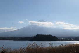 クリスマスの富士五湖旅♪　Vol.2 ☆河口湖：大石公園から富士山♪