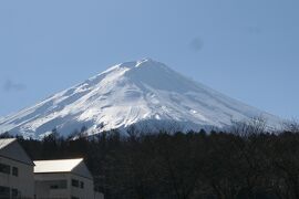 クリスマスの富士五湖旅♪　Vol.14 ☆レジーナリゾート富士：周辺の散歩　白無垢の富士山♪