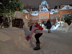 福岡の7歳子連れが北海道で2泊3日遊んだらこうなった【１】新千歳でソフト、街中で雪遊び、棗で鮨