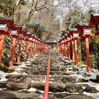 冬の京都ぶらり満喫ひとり旅　嵐山でタイムラプスと雪の貴船神社へ