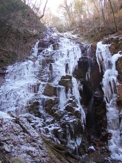 裏六甲の氷瀑巡り