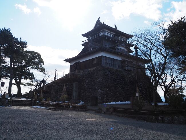 22年最初の旅行はこれでようやく47都道府県制覇の北陸城巡り　①今回目的の石川県は後回しにして、先に福井の丸岡城を再訪