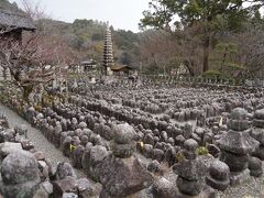 20220215-3 京都 嵯峨野めぐりの途中、化野念仏寺ってお寺さんに石塔がたくさんってんで、寄ってみます