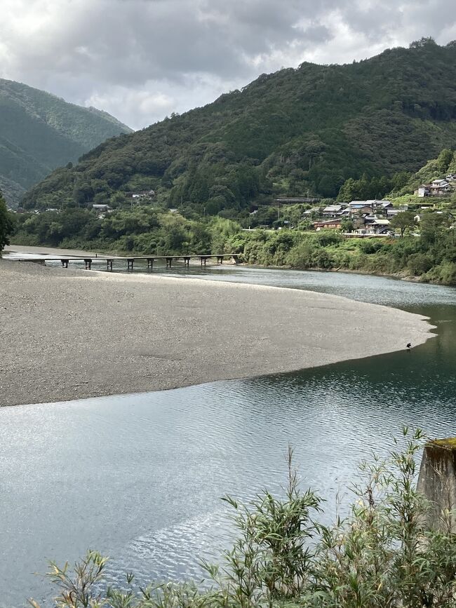 ドラクエウォークおみやげ四国コンプ編　Day2-3/3　高知（桂浜、勝間沈下橋）、宇和島城