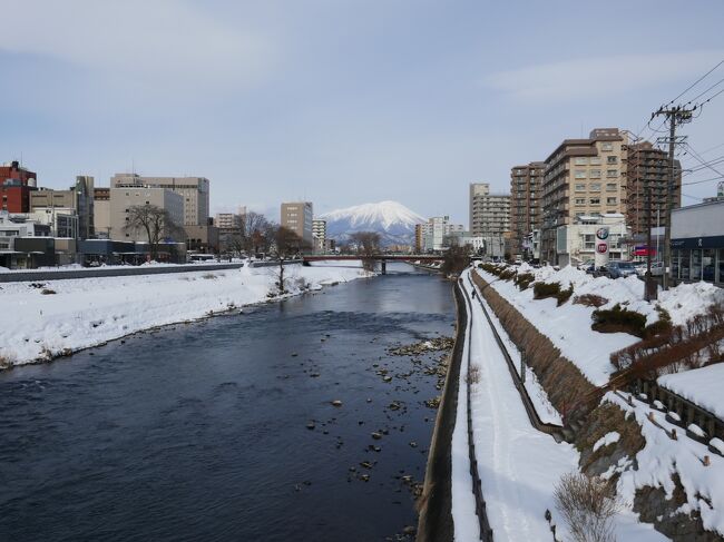 【前編】<br />1日目　平泉→北上、ファミリーロッジ旅籠屋・北上江釣子店<br />2日目　北上→盛岡→松川温泉、松川荘<br />【後編】<br />3日目　安比高原、森のホテル<br />4日目　安比高原<br /><br />雪の中の露天風呂で有名な松川温泉。<br />東北有数の規模の安比高原スキー場も近く。<br />東京からは遠くてなかなか足が向かなかったが4WDのレンタカーを用意していく。<br />いつも利用しているニッポンレンタカーだと4WDは車高の低い、スバル・レヴォーグだけど今回は日産レンタカーのエクストレイルで。<br />今年は雪が多く、路面の悪いところもあり、車高の高いエクストレイルでよかった。