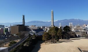 甲府の城跡。　後編