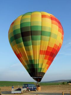 熱気球に乗って空の旅　セゴビア　ポルトガル・スペイン2011