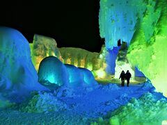 支笏湖氷濤まつりに行ったら、札幌に帰れないかも、と「支笏湖ブルー」より青ざめた*爆弾低気圧の休日*