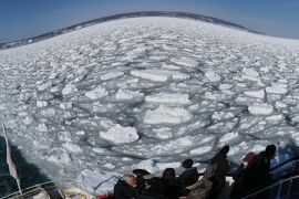 ☆網走の流氷　(◎今年の漢字）