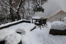 信州松本　優雅な冬旅♪　Vol.20 ☆扉温泉明神館：朝の美しい雪景色♪