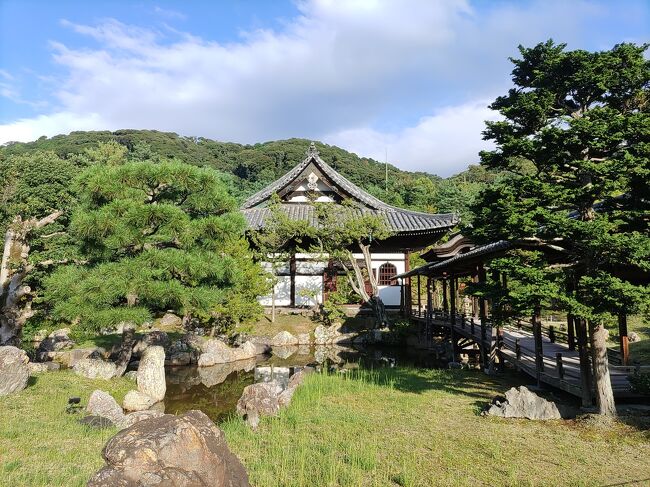 旅行に行きたい！けどどこに行こうか(´•ω•`)<br />迷ったら京都へ！！そんな感じで今まで1番旅行したのは京都ではないかと思います。<br />今回もそんな感じで京都へ行ってみました。<br />この日は朝からバスで移動。大好きなスポット、源光庵を参拝しようと思いましたが休業中で断念。<br />光悦寺を散策して昼ごはんを食べに京都のラーメン激戦区一乗寺へ。その後またバスで移動し高台寺を散策してホテルに戻りました。<br />2日目後半は高台寺、圓徳院、ホテルライフからの名古屋経由で帰宅までを投稿して参ります。