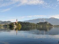 2014年クロアチア・スロヴェニア旅行記　第42回　「アルプスの瞳」と呼ばれる美しい湖、ブレッド湖を一周