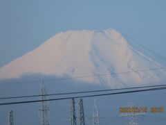 美しかった富士山