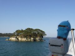 宮城県の日本三景松島。湾内一周遊覧船観光と、展望味処双観山と、オイスターバーで飲む