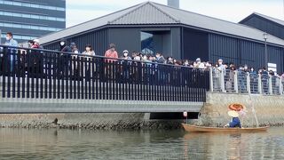 半田運河「蔵のかけ橋」開通式