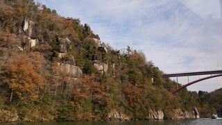 恵那峡から旧中山道・大井宿。帰りは紅葉の定光寺に寄り道