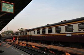 2015年タイ旅行記　第6回　3等客車列車に乗り旧泰緬鉄道ナムトク線へ